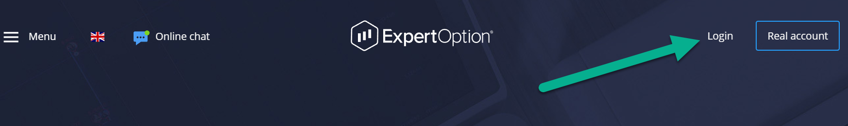 ExpertOption login deposit